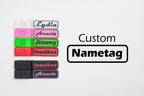 Set of 2 Sidemount Custom Nametags