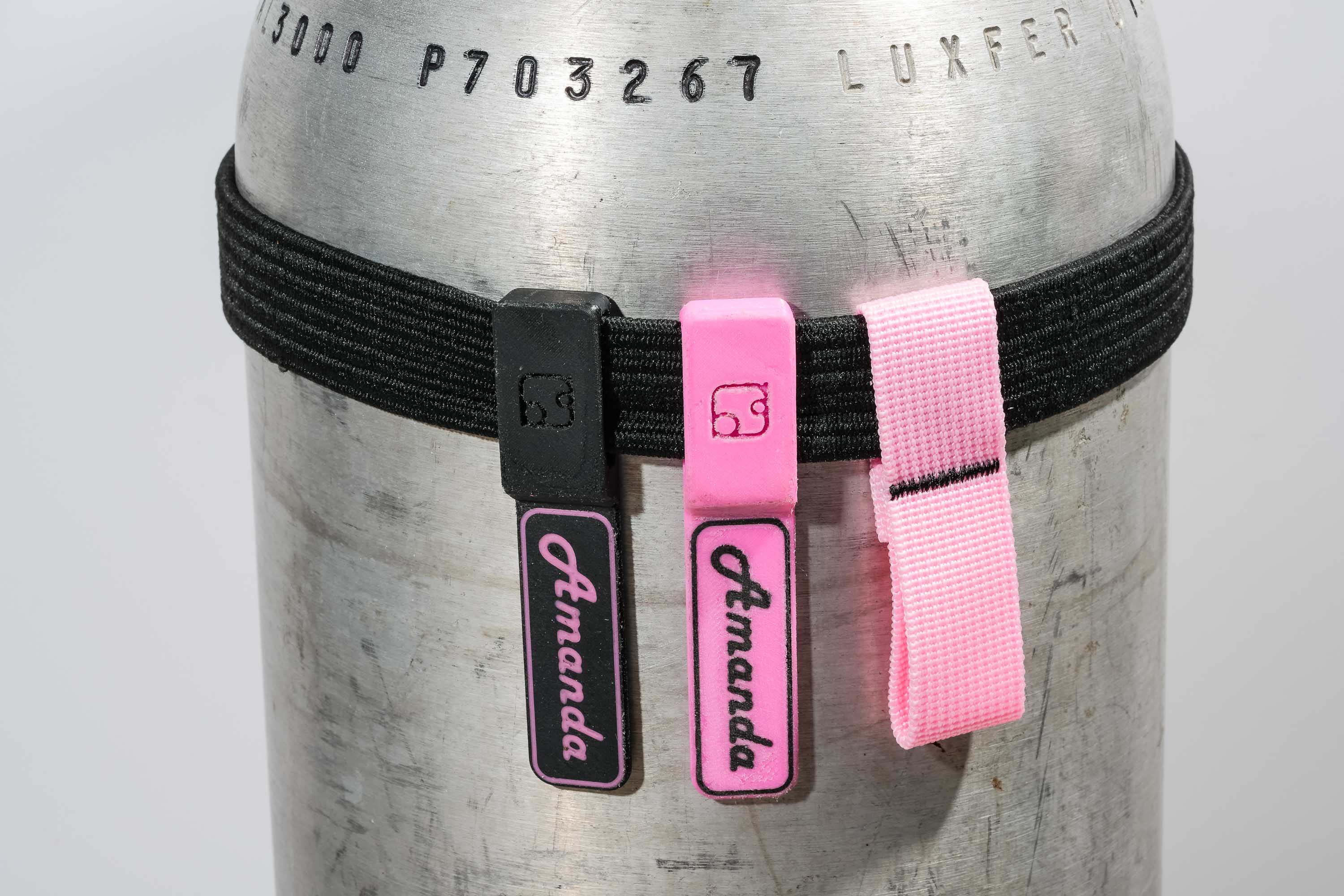 Set of 2 Sidemount Custom Nametags